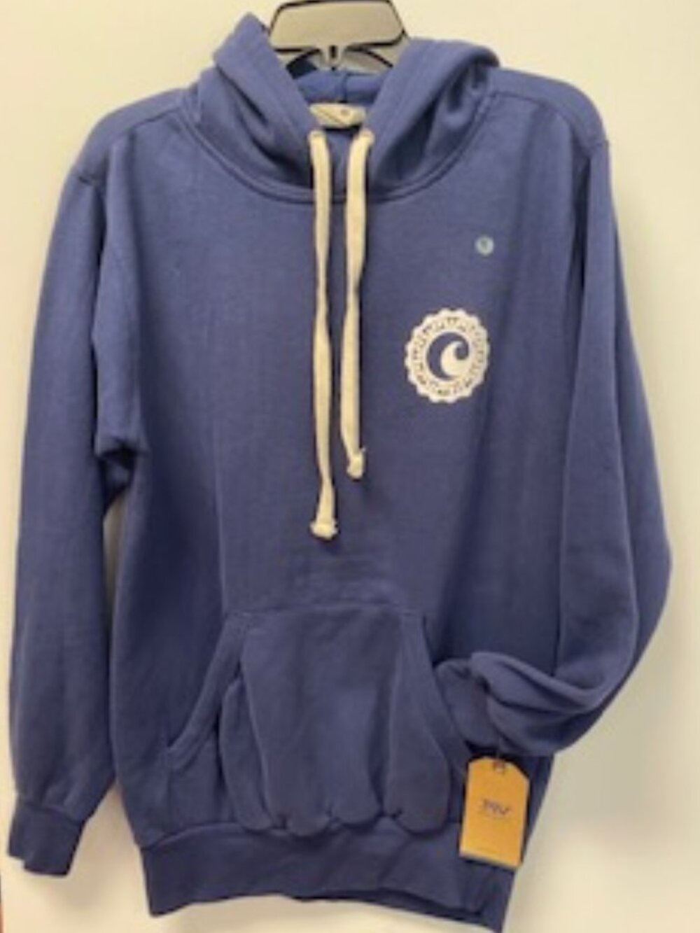 Navy Hooded Sweatshirt Unisex Size Small from Cisco Brewers Nantucket, MA